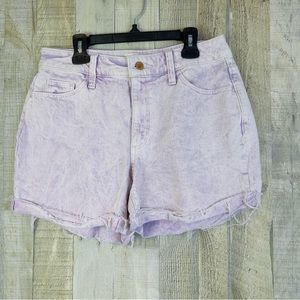 Universal Threads Goods Size 4/27 Vintage MIDI Light Purple Rolled Raw Hem Short